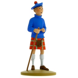 Tintin Figurine résine #022 - Tintin en kilt