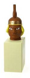 Figurine résine Tintin - Le musée imaginaire - Vase Mochica
