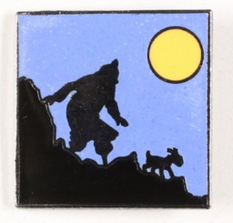 Pin’s Tintin et Milou sous la lune