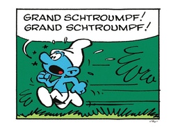 Les Schtroumpfs - Poster Panique