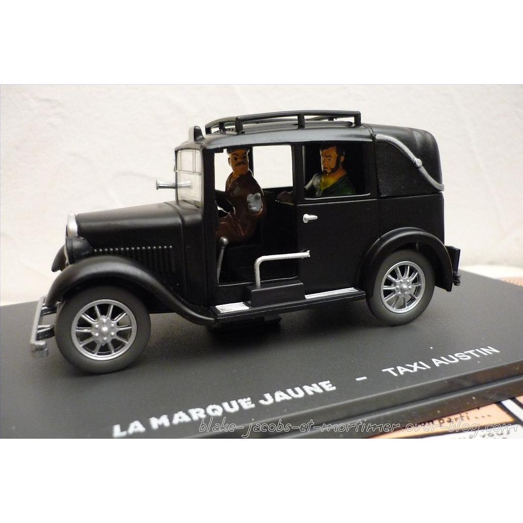 Figurine Hachette - Taxi Austin De 'La Marque Jaune' (Blake & Mortimer)