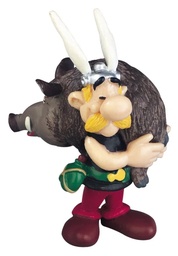 Figurine PVC Astérix - Astérix portant un sanglier