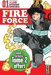 PACK 1+1 FIRE FORCE (TOMES 1+2) - OP 1+1 2023