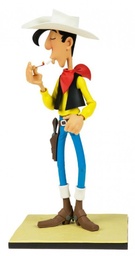 Figurine résine Lucky Luke – Lucky Luke allume sa cigarette (LMZ)