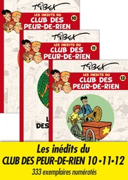 Pack Les Inédits du Club des Peur-de-rien - T10 à T12
