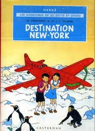 Jo, Zette et Jocko - Rééd1963 T02 - Destination New-York - Le Stratonef H.22 T2, 2 (B34)
